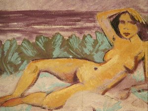 Reclining Nude, c.1914